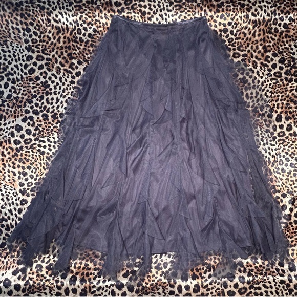 Nights by Teezee Dresses & Skirts - Nights by Teezee Dark Gray Tulle Maxi Skirt
